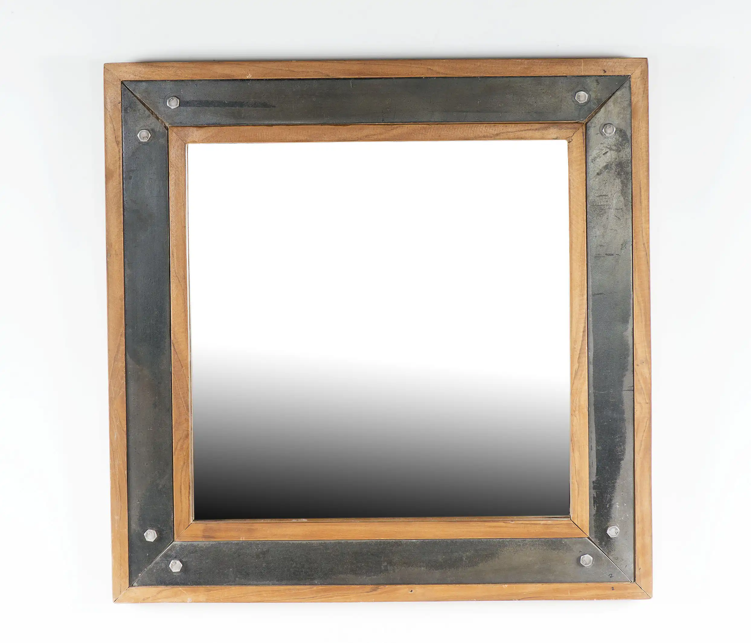 Reclaimed Wood Mirror Frame - popular handicrafts